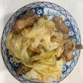 kk 的 鹹豬肉炒高麗菜 cooksnap