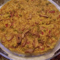 El cooksnap de josi E. cuando hizo Arroz con sepia, gambas y mejillones.