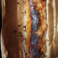 El cooksnap de Priscila cuando hizo Pan de jamón con masa de hojaldre.