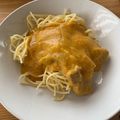 Réka Bodoni Cooksnap-ja, amikor elkészítette a(z) Vadas, zsemlegombóccal receptet.