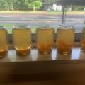 Eric Melton's cooksnap of when they made peach moonshine.