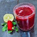 Juhi Prakash Sewani 's cooksnap of when they made Beetroot Juice.