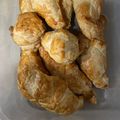 El cooksnap de Pepe cuando hizo Croissant rellenos de chocolate.
