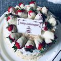 Szandi Takács Cooksnap-ja, amikor elkészítette a(z) Fehér csokis-mascarponés epertorta receptet.