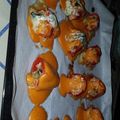 El cooksnap de José Luis cuando hizo Pimientos de piquillo rellenos de quinoa, pollo y verduras.
