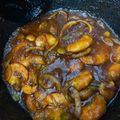 Cooksnap Nisa Hasnan semasa beliau membuat Sambal Udang Petai.