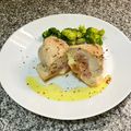 El cooksnap de cnovellino cuando hizo Pechuga rellena de Queso y Jamón.