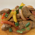 El cooksnap de CocinarParaCuatro cuando hizo Lomo saltado (estilo peruano).