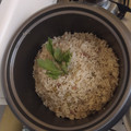 El cooksnap de Maria Ines cuando hizo Moro de gandules con coco fácil a mi estilo.