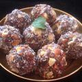 Anupa Prajapati's cooksnap of when they made કોકોનટ ડ્રાયફ્રુટસ ખજુર લડડુ (Coconut Dryfruits Khajoor Laddu Recipe In Gujarati).