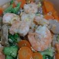 Cooksnap dari YKChristie untuk resep Brokoli wortel cah udang sirem saos telor