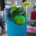 Rajvi Bhalodi's cooksnap of when they made બ્લુ લગુન મોકટેલ (Blue Lagoon Mocktail Recipe In Gujarati).