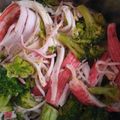 El cooksnap de Cynthia Ruiz cuando hizo Brócoli con surimi.