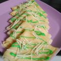 Cooksnap dari Haflani untuk resep Rollcrepe Strawberry Vla Keju