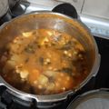 El cooksnap de Karima Marin Hernandez cuando hizo 100.🍲Potaje de garbanzos y espinacas de mi abuela y mi madre🥬.