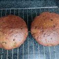 El cooksnap de Eva cuando hizo Pan dulce de banana con chocolate.