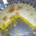 El cooksnap de Karina Toledano cuando hizo Tarta de calabaza y queso.