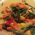 Cooksnap dari fia win untuk resep Sayur wartel buncis tahu kuah santan