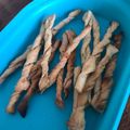 El cooksnap de Lu Gimenez cuando hizo Palitos torneados de orégano 🌿.