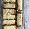 El cooksnap de Faela cuando hizo Calabacines rellenos de atún con thermomix.