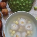 Cooksnap của Huyền Vũ khi họ làm theo món Chè Sen - Vải Thiều