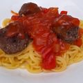 El cooksnap de Marcela Riveròn cuando hizo Albóndigas de carne picada.