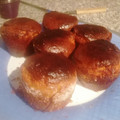 El cooksnap de Daniel Fernández cuando hizo Magdalenas de leche condensada rellenas.