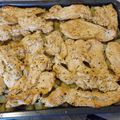 liliom1229 Cooksnap-ja, amikor elkészítette a(z) Fokhagymás tepsis burgonya vajpuha fűszeres egész csirkemellel receptet.