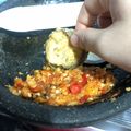 Cooksnap dari Putri Tamala untuk resep TERONG PENYET SAMBEL KOREK (#pr_olahanterong)
