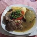 El cooksnap de Monica Riffo cuando hizo Cazuela con Osobuco.