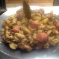 El cooksnap de juliocorti70 cuando hizo Guiso a la lenteja rebosado con fideos codos.