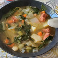 El cooksnap de Laura PG cuando hizo Potaje de acelgas con garbanzos y costilla para estudiantes.