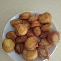 El cooksnap de María Serrano cuando hizo Buñuelos de bacalao.