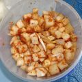 Cooksnap dari Dee Dapur untuk resep Kkaktugi (acar Lobak ala Korea)