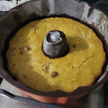 El cooksnap de Jaqueline Monzón cuando hizo Budín húmedo de banana y mandarinas con avena. 🍊 🍌.