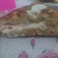 El cooksnap de Melina Nieva cuando hizo Tortilla de papa rellena de queso.