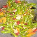 Cooksnap dari rikur untuk resep Tumis buncis sederhana