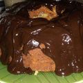 El cooksnap de Veronica Acosta cuando hizo Budín de banana bañado con chocolate.