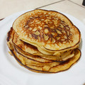 El cooksnap de Eleana Giler cuando hizo Hotcakes Americanos Esponjosos.