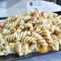 Cooksnap από elenixania στη συνταγή Μακαρόνια με κρέμα γάλακτος, κοτόπουλο και πιπεριές