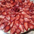 El cooksnap de Maria Casas cuando hizo Tarta Frutal con Crema Pastelera 💕🍓🍍.