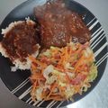 El cooksnap de SONIA ORDOÑEZ cuando hizo Costilla de Cerdo en salsa de 3 Chiles.