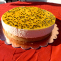 El cooksnap de Agustina Marozzini cuando hizo Cheesecake de Maracuyá.