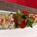 Jyoti Gupta's cooksnap of when they made Stuffed Cucumber Boat.