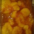 El cooksnap de Eugeinti cuando hizo Duraznos en almíbar caseritos.
