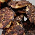 El cooksnap de Yanina Barrientos cuando hizo Buñuelos de coliflor y zanahorias sin gluten al horno.