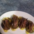 El cooksnap de mm😀 cuando hizo Capapé de patata anchoas y escalivada.