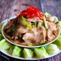 Amy’s Kitchen 的 蔥爆松阪豬炒青江菜 cooksnap