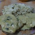 El cooksnap de Paula Gatto cuando hizo Pechugas de pollo al verdeo y crema.