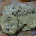 El cooksnap de Paula Gatto cuando hizo Pechugas de pollo al verdeo y crema.